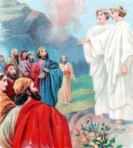 Jesus ascends into heaven Jesus ascends into heaven